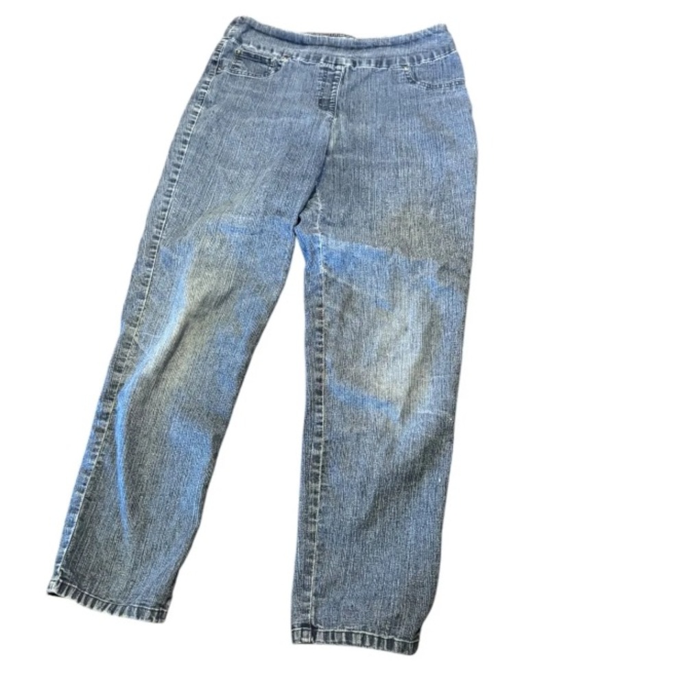 Womens sz 10 vintage ruby rd pull in stretch comfy jeans